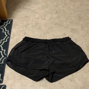 Never worn lululemon 3 inch shorts